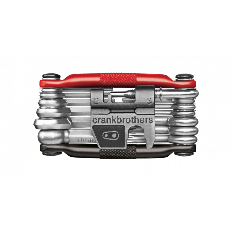 Crankbrothers Multi 19 lightweight aluminium multi-tool for mountain biking trail repairs