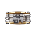 Crankbrothers Multi 17 mountain bike multi-tool with 17 functions including hex wrenches, Torx T25 and chain tool