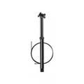 Crankbrothers Highline 7 dropper post side profile showing infinite adjustment collar and IFP hydraulic cartridge
