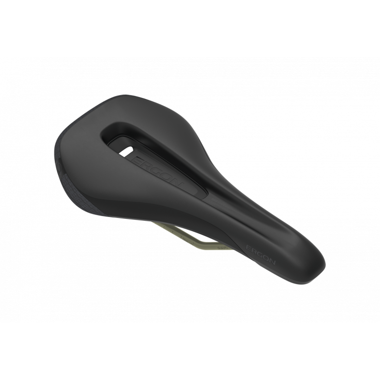 Ergon SM Enduro Men Pro Titanium mountain bike saddle side profile view