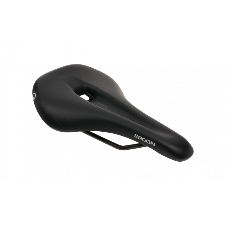 Ergon SM Sport Men's MTB saddle pressure relief channel detail