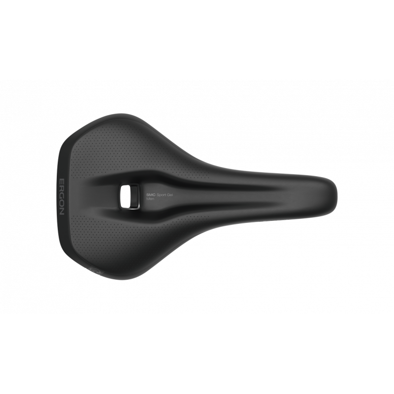 Ergon SMC Sport Gel saddle CrMo rails side profile view