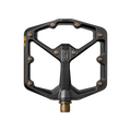 Crankbrothers Stamp 11 flat pedal in black with adjustable pins and concave profile