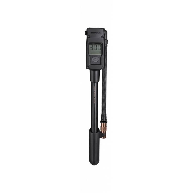 Topeak Pocket Shock Digital high-pressure shock pump with 300psi digital gauge