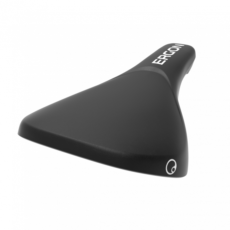 Ergon SM Downhill saddle packaging and box at Torque Collective Essex