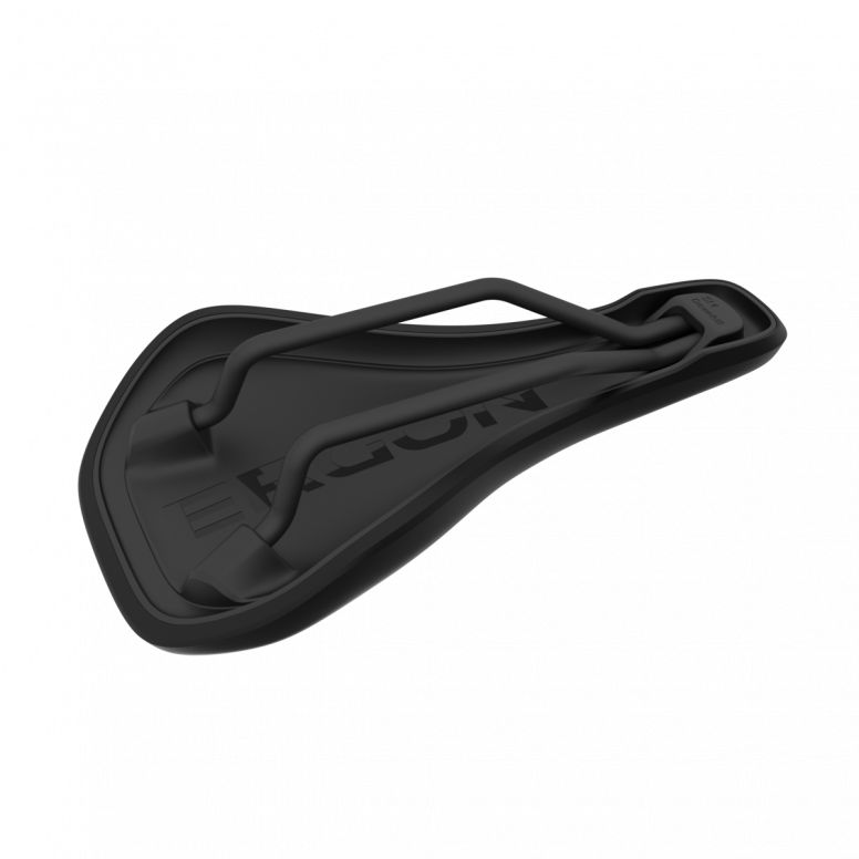 Ergon SM Downhill saddle Pro Titanium rail variant detail shot