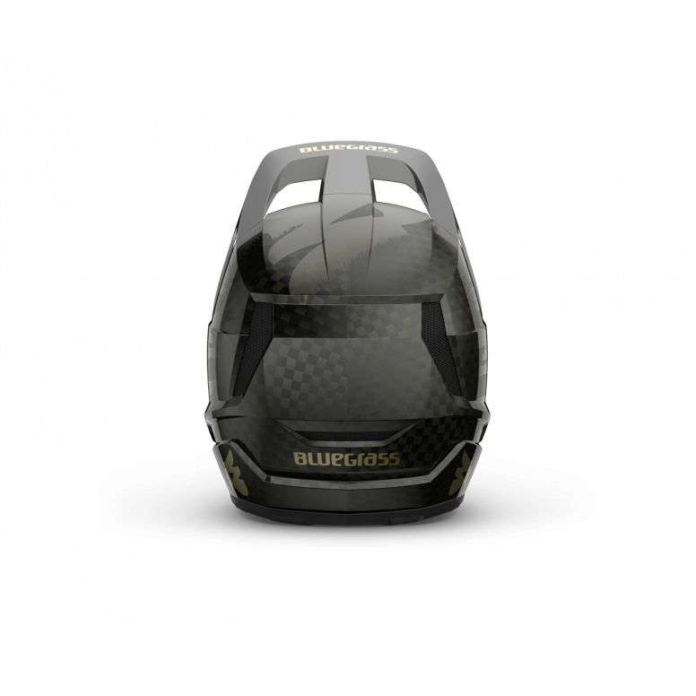 Bluegrass Legit Carbon MIPS helmet chin guard and MIPS-E2 brain protection system detail