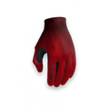 Bluegrass Vapor Lite lightweight MTB gloves in black, palm view showing silicone grip