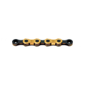 KMC X12 Ti-N Gold / Black & Silver / Black Chain – 12 Speed / 126 Links