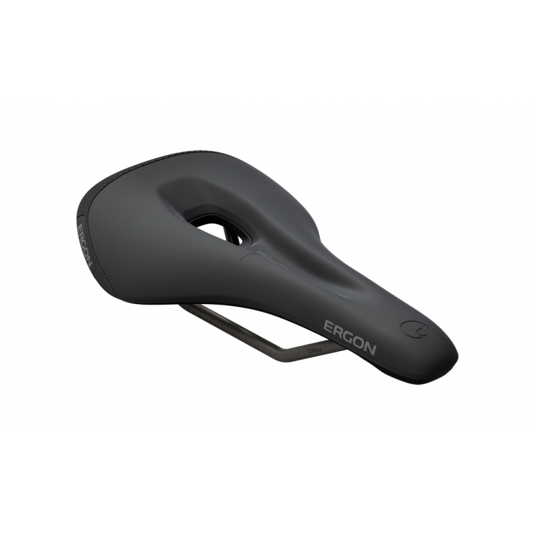 Ergon SMS Sport Men's mountain bike saddle side profile view