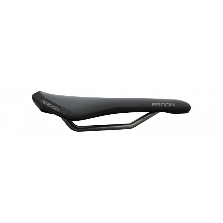 Ergon SMS Sport Men saddle underside showing rail construction