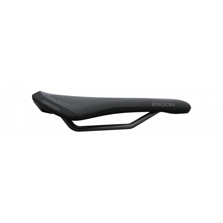 Ergon SMS Comp Men saddle underside showing rail and construction detail