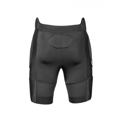 Bluegrass Arto protective undershorts shown flat lay displaying hip and thigh pad placement