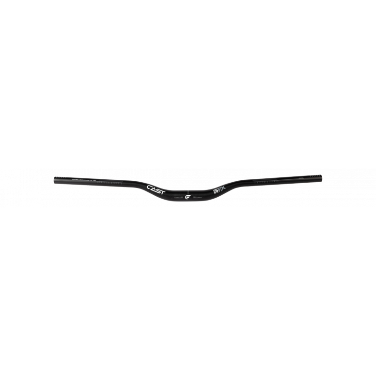 Cast SFX handlebar precision setup markings for bar roll and lever position adjustment