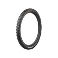 Cast Protagonist HardWALL DH Enduro mountain bike tyre side profile showing V-tread pattern