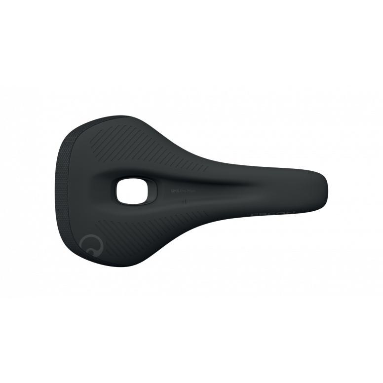 Ergon SMS Pro Men MTB saddle side profile showing ergonomic foam construction