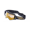 Coast Optics Alta 2 Barelli Signature MTB goggles with gold lens and custom strap