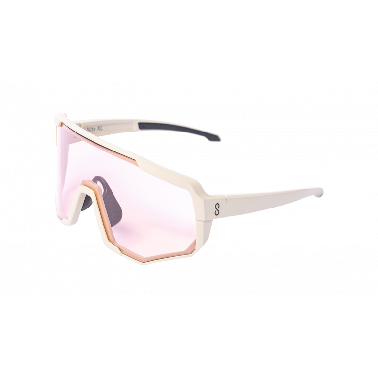 Coast Optics Nita XL gravel bike glasses on white background