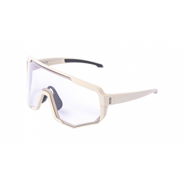Coast Optics Nita XL MTB glasses in black with clear anti-fog lens front view