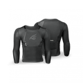 Bluegrass Arto full upper-body MTB armour in low-profile fit showing chest and back protection