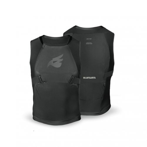 Bluegrass Arto Vest mountain bike chest and back protector in black