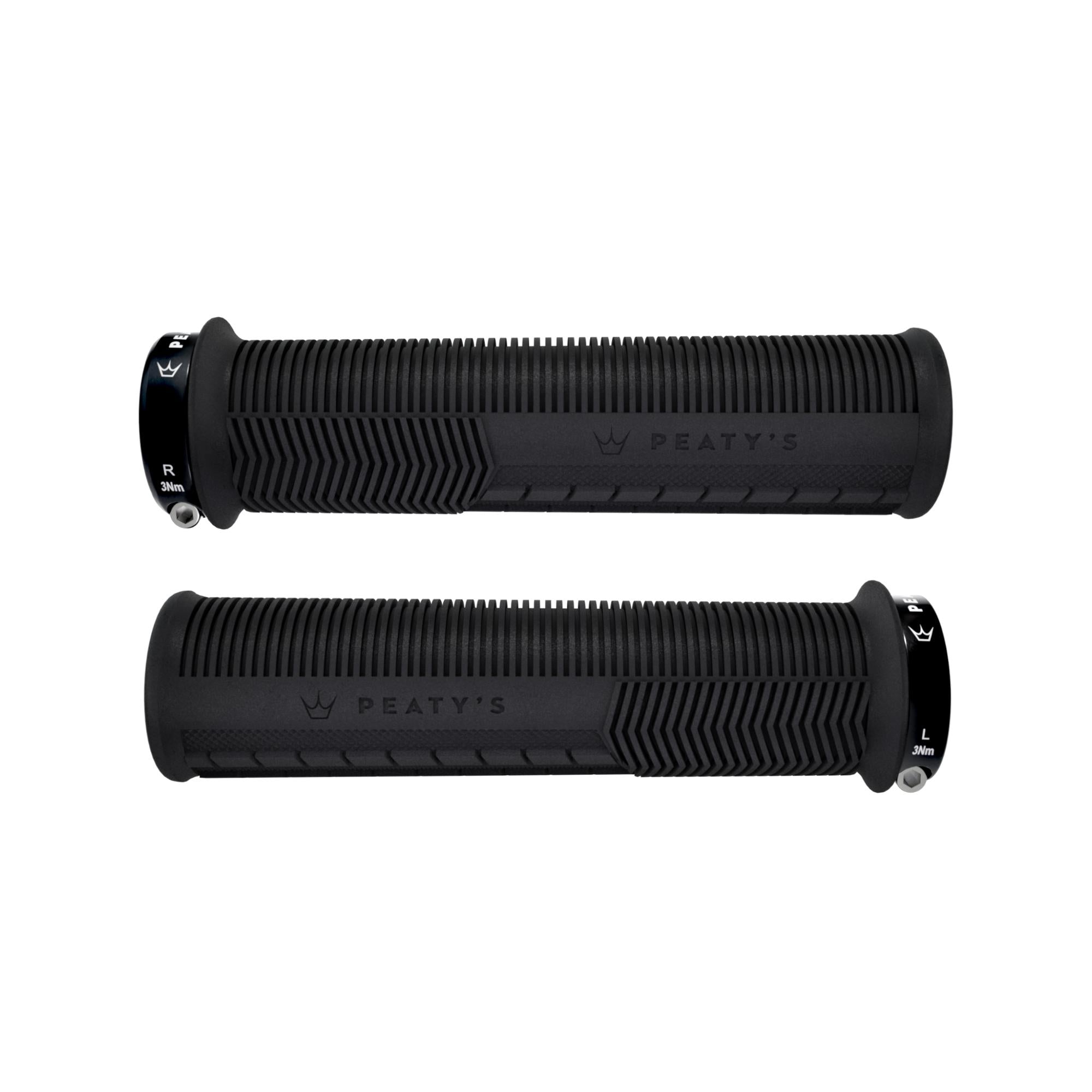 Peaty’s Monarch Grips – Knurl / Mushroom (MTB / eMTB)