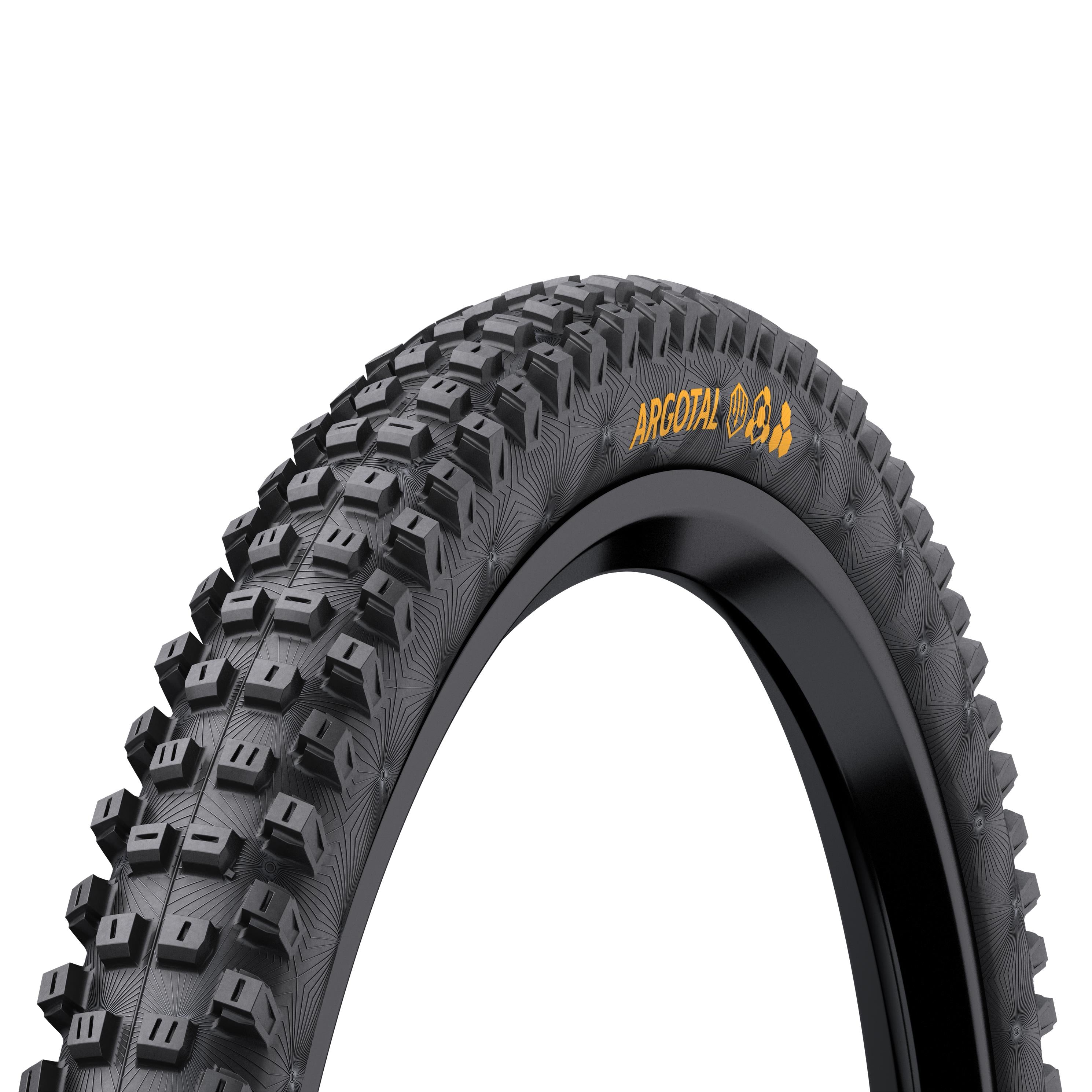 Continental Argotal Downhill Tyre - Soft Compound Foldable: BLACK &