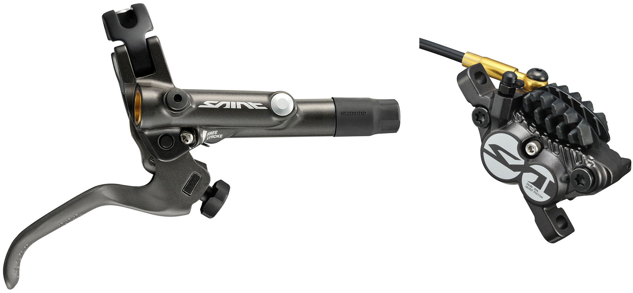 Shimano Saint M820 Hydraulic Disc Brake Set (MTB / eMTB Gravity)