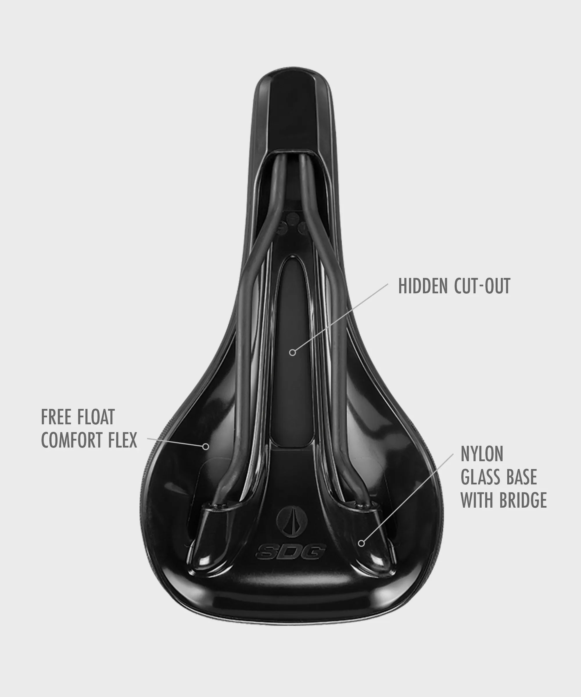 SDG Bel-Air V3 MAX Saddle – Lux Alloy (MTB / eMTB)